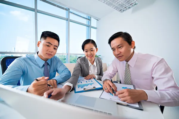 Business cooperation Stock Image