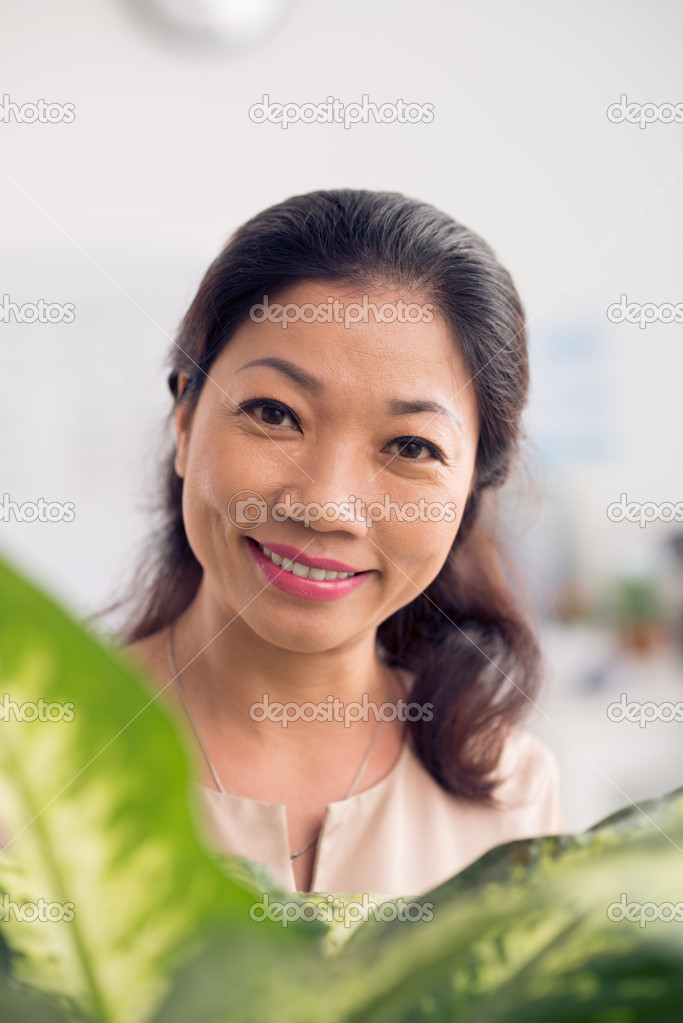 Smiling female