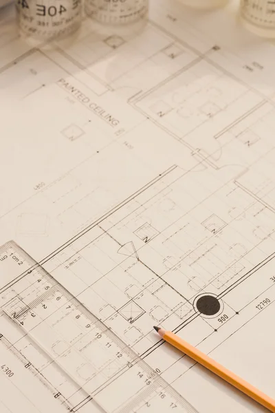 Plan arquitectónico —  Fotos de Stock