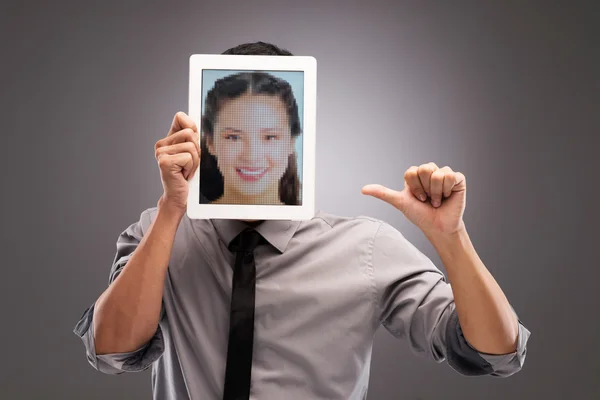 Förtäckt man — Stockfoto