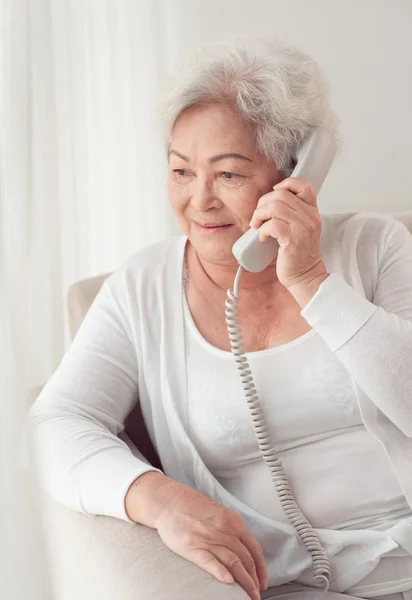 Telefoongesprek — Stockfoto