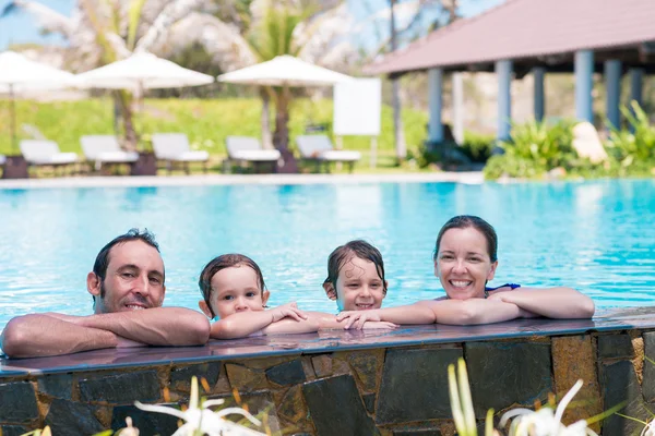 Familienurlaub — Stockfoto