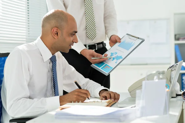 Büroarbeit — Stockfoto