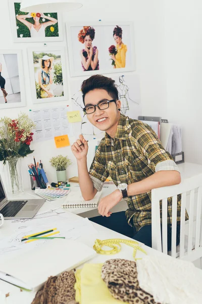 Lugar de trabajo del diseñador — Foto de Stock