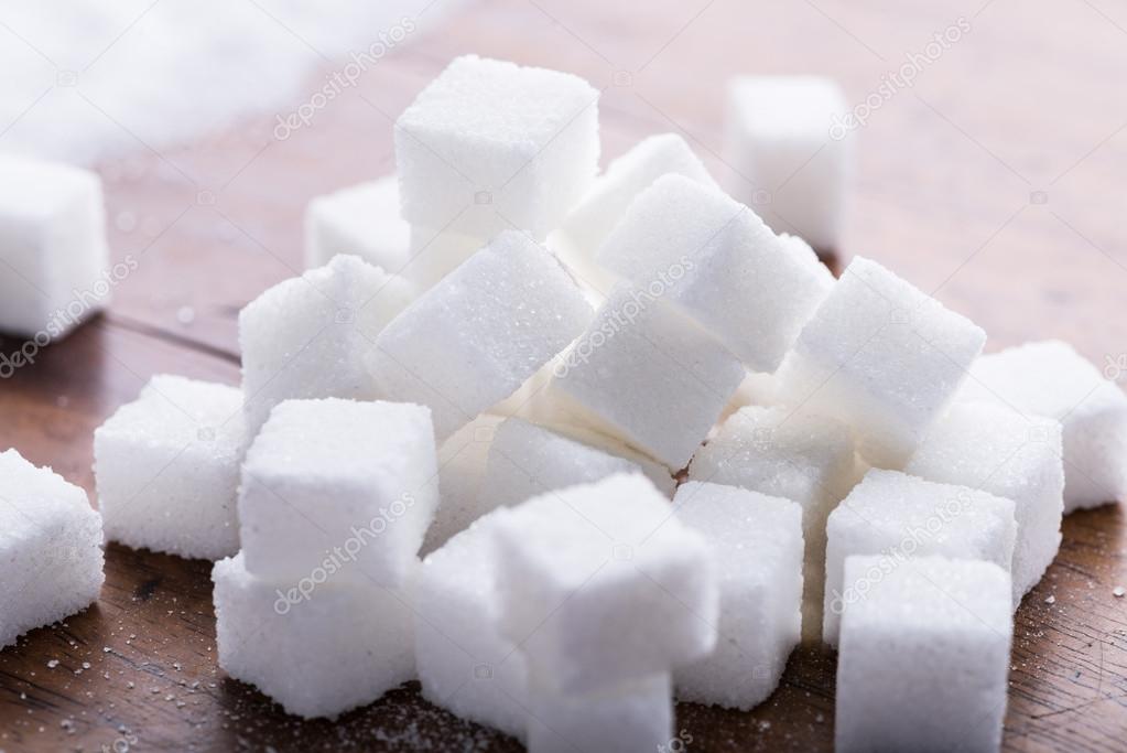White refined sugar