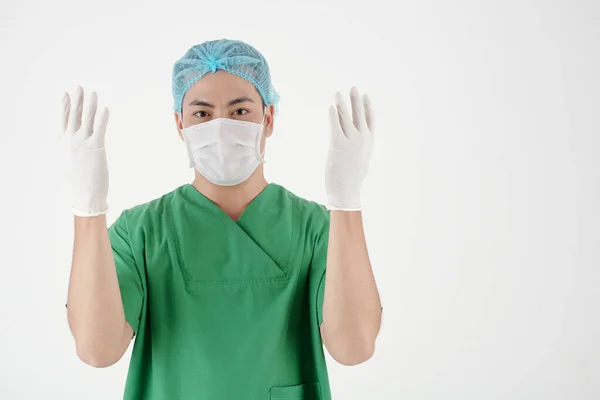 Trabajador médico listo para la cirugía —  Fotos de Stock