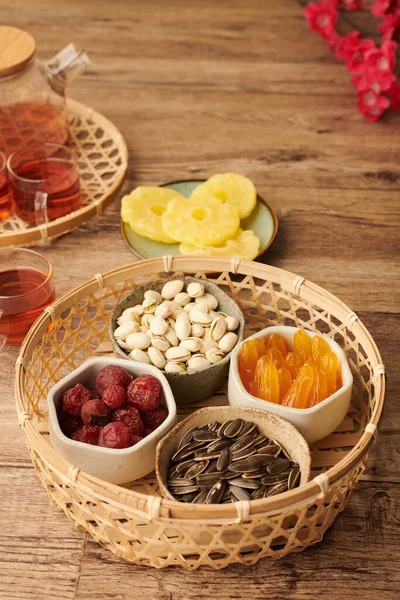 Snacks for Lunar Festival Celebration — Stock Photo, Image