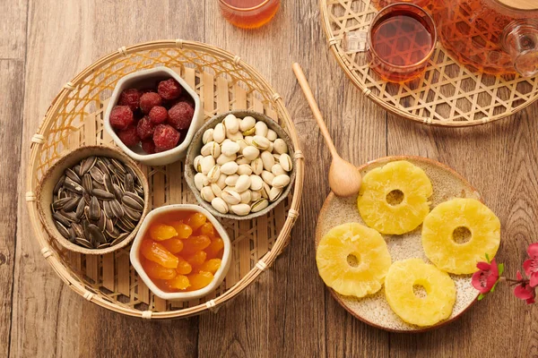 Snacks for Lunar New Year — Stock Photo, Image