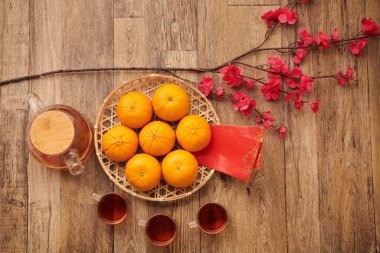 Çin Yeni Yıl Kutlama Konsepti