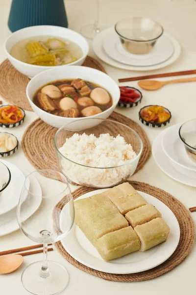 Lunar New Year Dinner — Stock Photo, Image