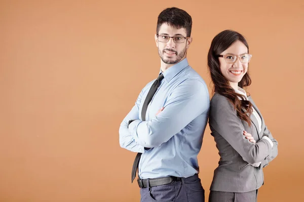 Positive Young Business Team — Stock Photo, Image