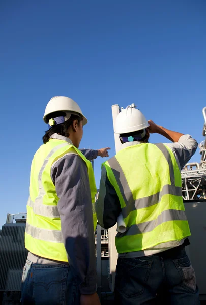 Two engineer — Stock Photo, Image