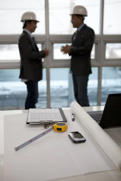 Lugar de trabajo del arquitecto — Foto de Stock