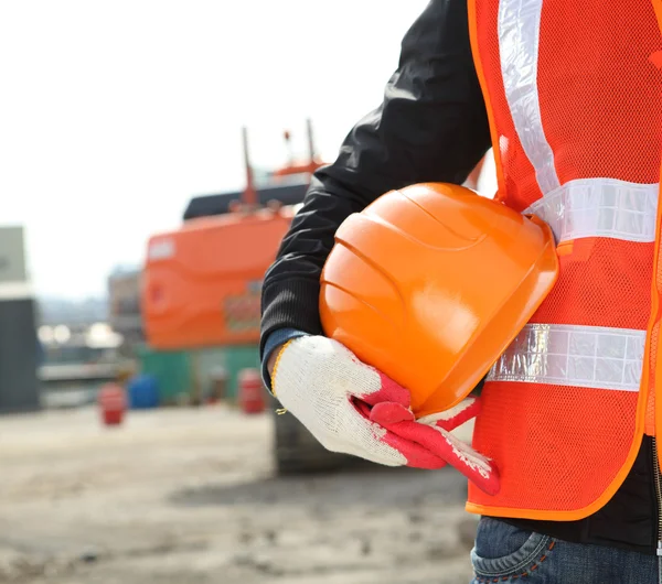 Concetto di sicurezza della costruzione — Foto Stock