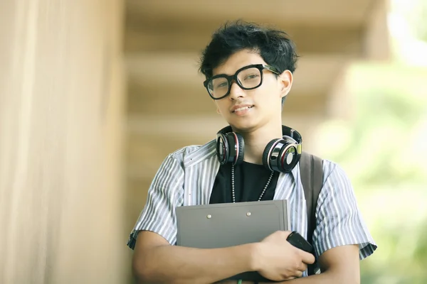 Male asian student — Stock Photo, Image