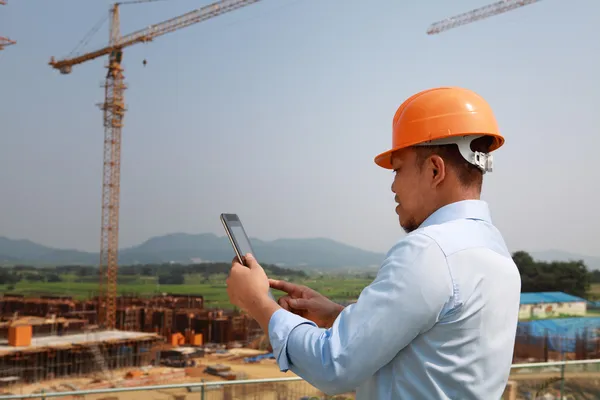 Trabalhador da construção — Fotografia de Stock