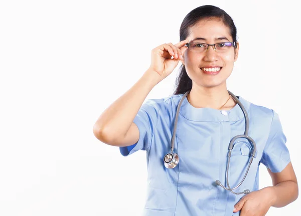 Asiatiska sjuksköterska professional — Stockfoto
