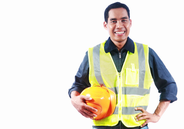 Портрет азиатского инженера
