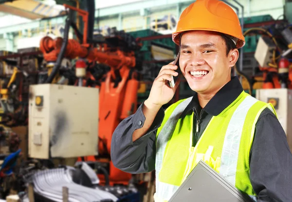 Fabriek ingenieur — Stockfoto