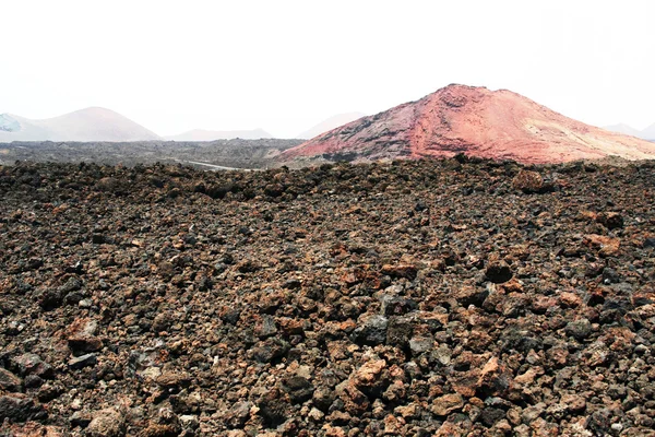 火山の下 — ストック写真