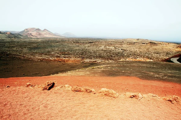 Fondo del volcán . — Foto de Stock