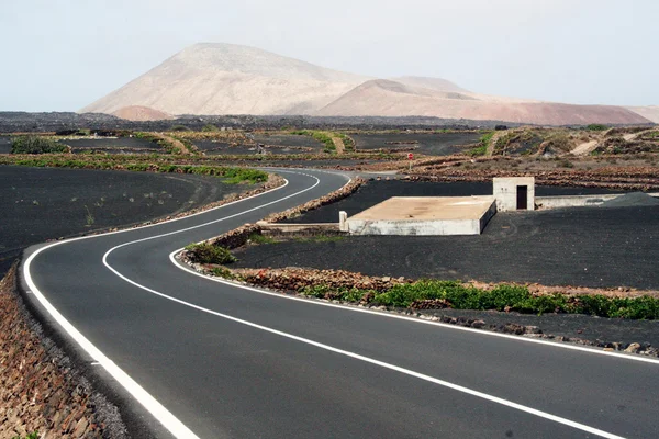 Camino a Vulcano — Foto de Stock