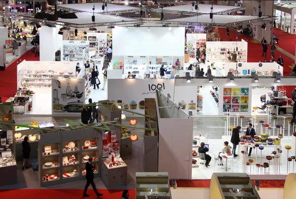 Macef 2013 年国际首页显示 — 图库照片