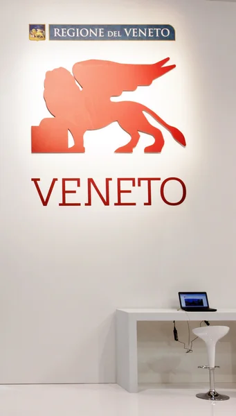 Veneto stand, BIT, International Tourism Exchange — Stock Photo, Image