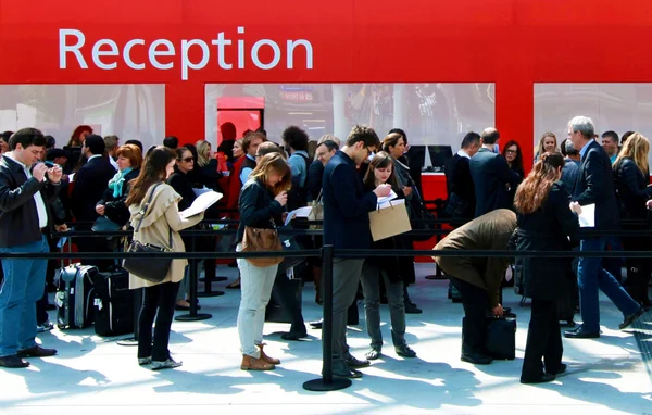 Exposição internacional de acessórios de mobiliário — Fotografia de Stock