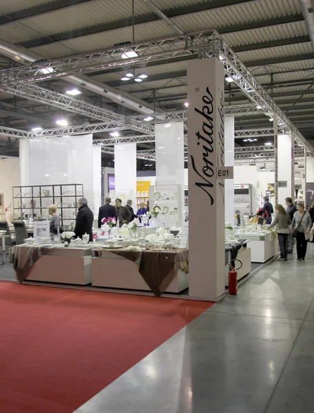 Visitar accesorios para el hogar y puestos de decoración en Macef — Foto de Stock