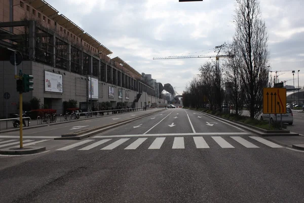 De marathon van de stad van Milano, milano — Stockfoto