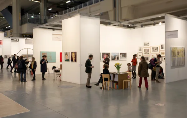 Miart-근대와 현대 미술, 밀라노의 국제 전시회 — 스톡 사진