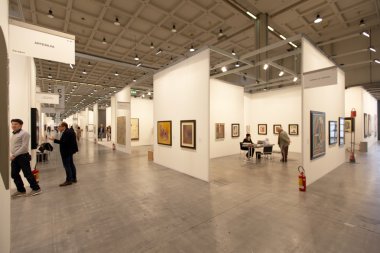 miart - modern ve çağdaş sanat, milano Uluslararası Sergisi.