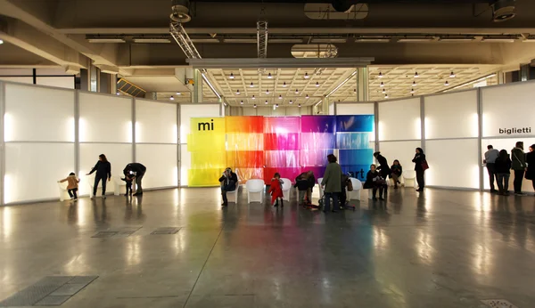 MiArt - International Exhibition of Modern and Contemporary Art, Milano. — Stock Photo, Image