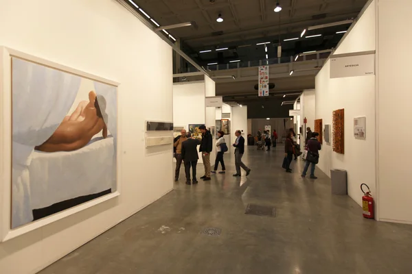 MiArt - Exposición Internacional de Arte Moderno y Contemporáneo, Milán . — Foto de Stock