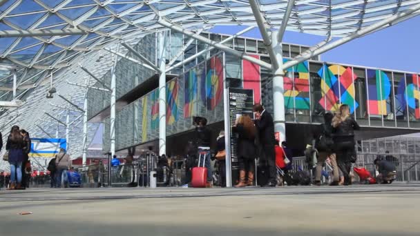 Exposição internacional de acessórios de mobiliário — Vídeo de Stock