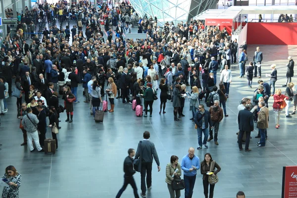 Mostra internazionale di complementi d'arredo — Foto Stock