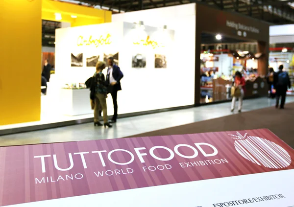 Tuttofood, Milano világ élelmiszer kiállítás Stock Kép