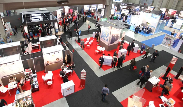 International fair of business intelligence and information technology — Stok Foto