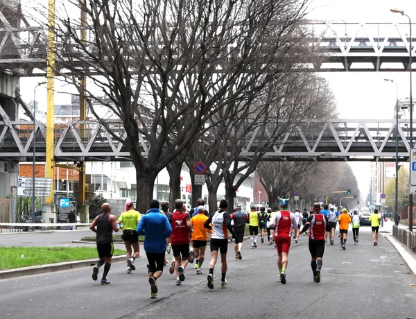 Marathon van de stad Milano — Stockfoto