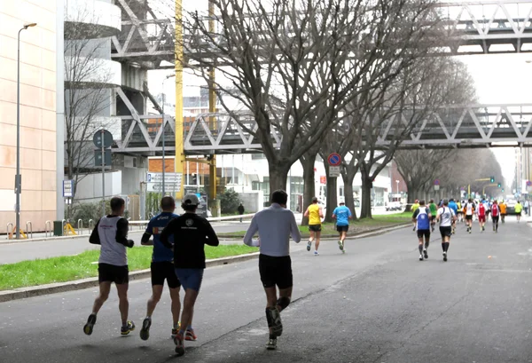 Marathon van de stad Milano — Stockfoto