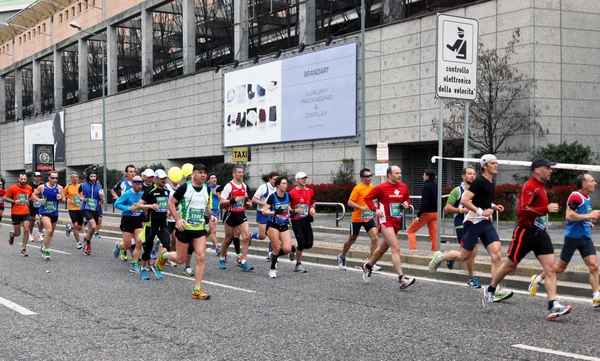 Maratona di milano — Foto Stock