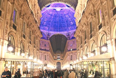 Vittorio emanuele II Galerisi milano Noel tatilinde