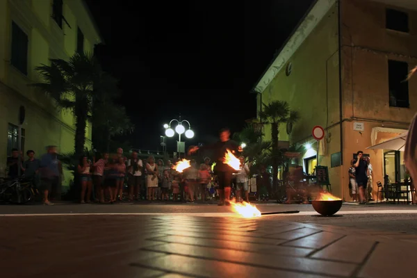 Street performer — Stock Photo, Image