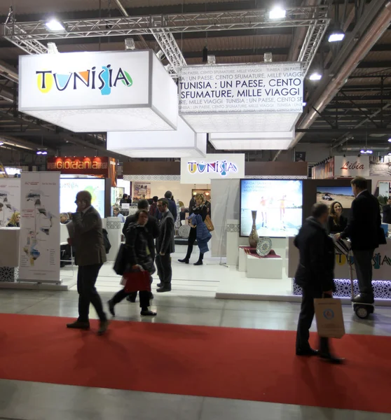 Fiera internazionale della Borsa del turismo . — Foto Stock