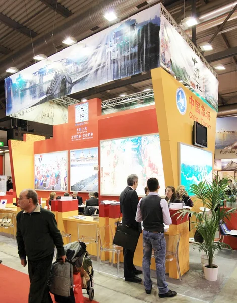 International Tourism Exchange Exhibition — Stock Photo, Image