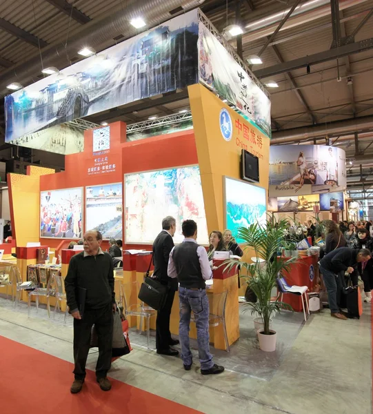 International Tourism Exchange Exhibition — Stock Photo, Image