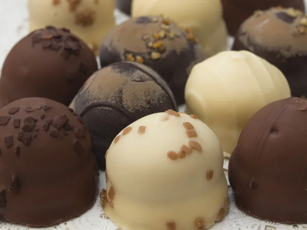 Chocolate balls — Stock Photo, Image