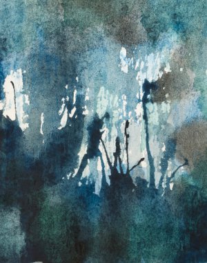 Soyut boyanmış arkaplan