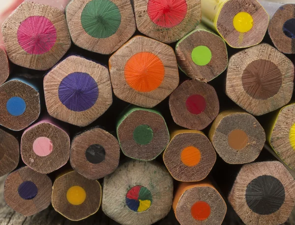 Wooden pencils — Stock Photo, Image